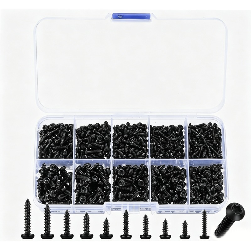 Furniture Hardware Fasteners - 600 шт. саморезов Torx с полукруглой