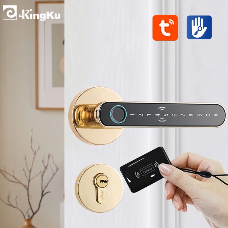 Door Handle Bar - Умный дверной замок со сканером отпечатков