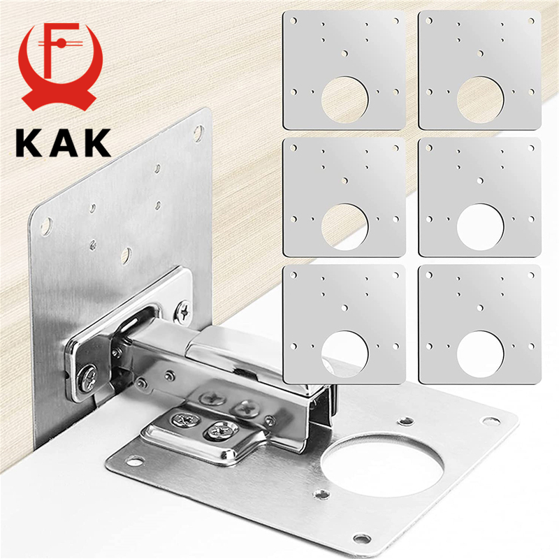 Furniture Hardware Fixing Screws - KAK 8 шт., ремонтная пластина для