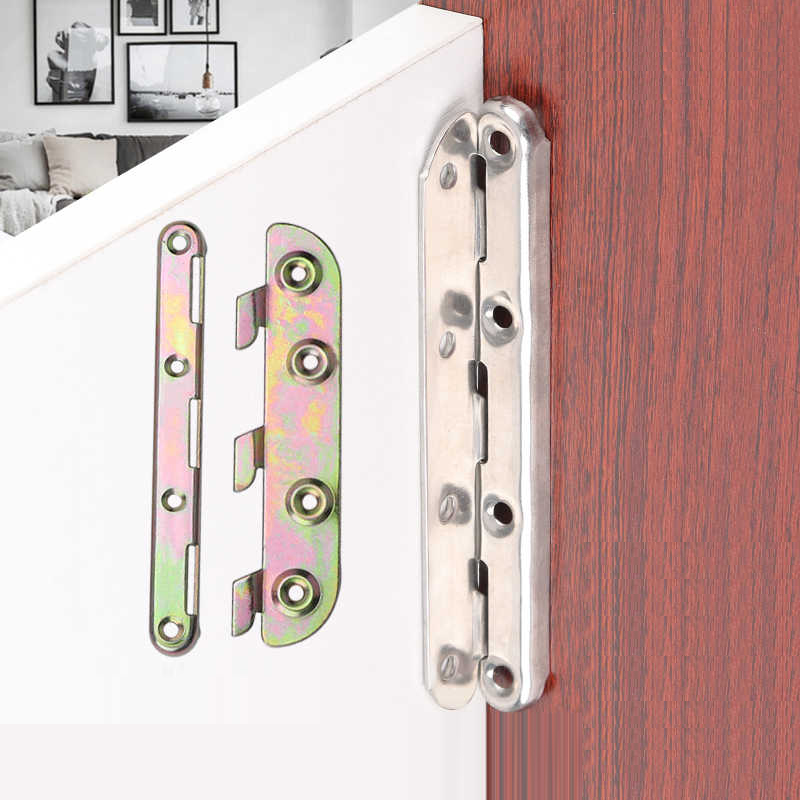 Furniture Hardware Fasteners - Комплект из 6/8-дюймовых металлических кронштейнов-петель для