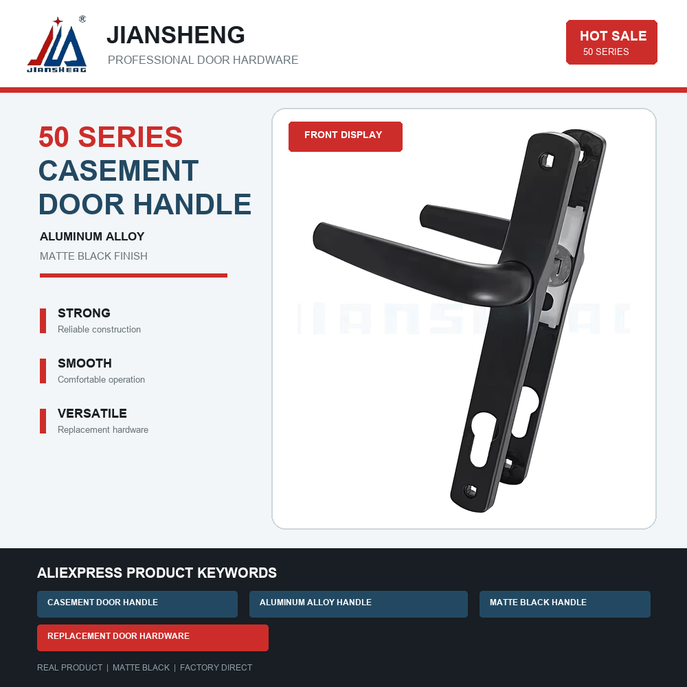 Door Handle Bar - Двусторонний комплект ручек-замков из алюминиевого сплава
