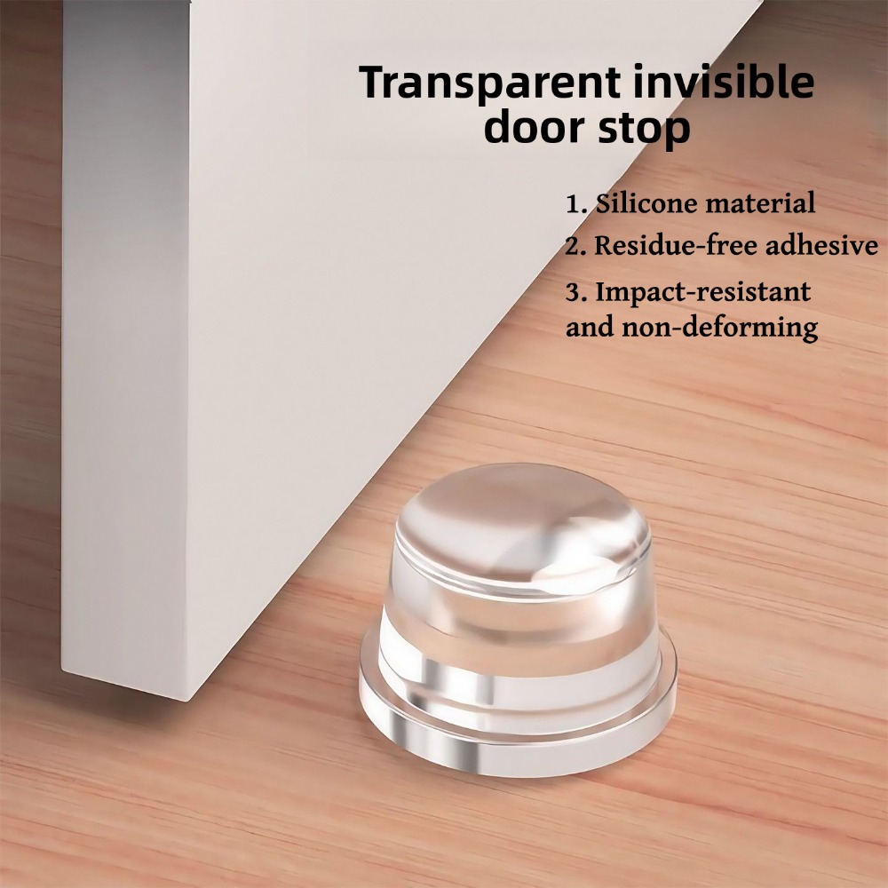 Furniture Hardware Supplies - Силиконовый дверной стопор, защита для стен,