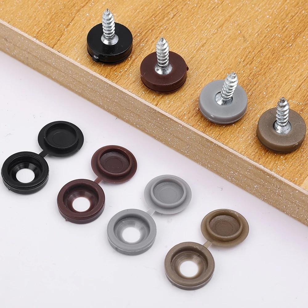 Furniture Hardware Fixing Screws - 100 шт. прочных универсальных защитных колпачков