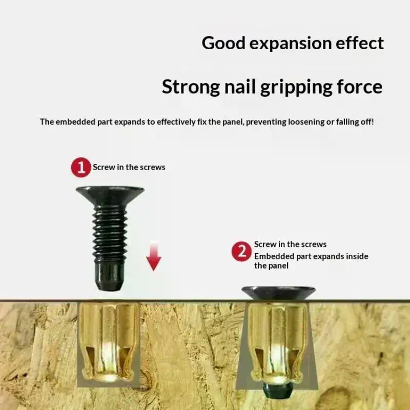 Набор из 10 шт. распорных гаек – обзор и цена Furniture Hardware Fasteners