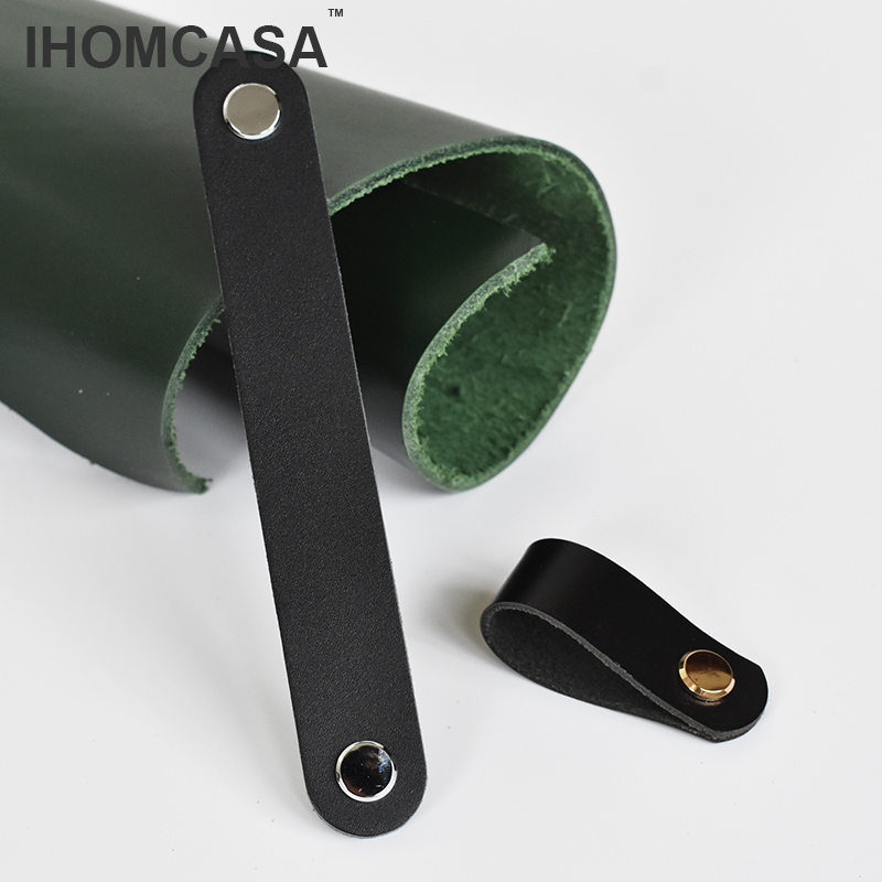 IHOMCASA черные кожаные ручки  – обзор и цена Furniture Hardware China
