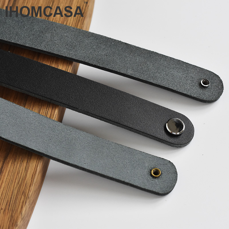 IHOMCASA черные кожаные ручки  – обзор и цена Furniture Hardware China