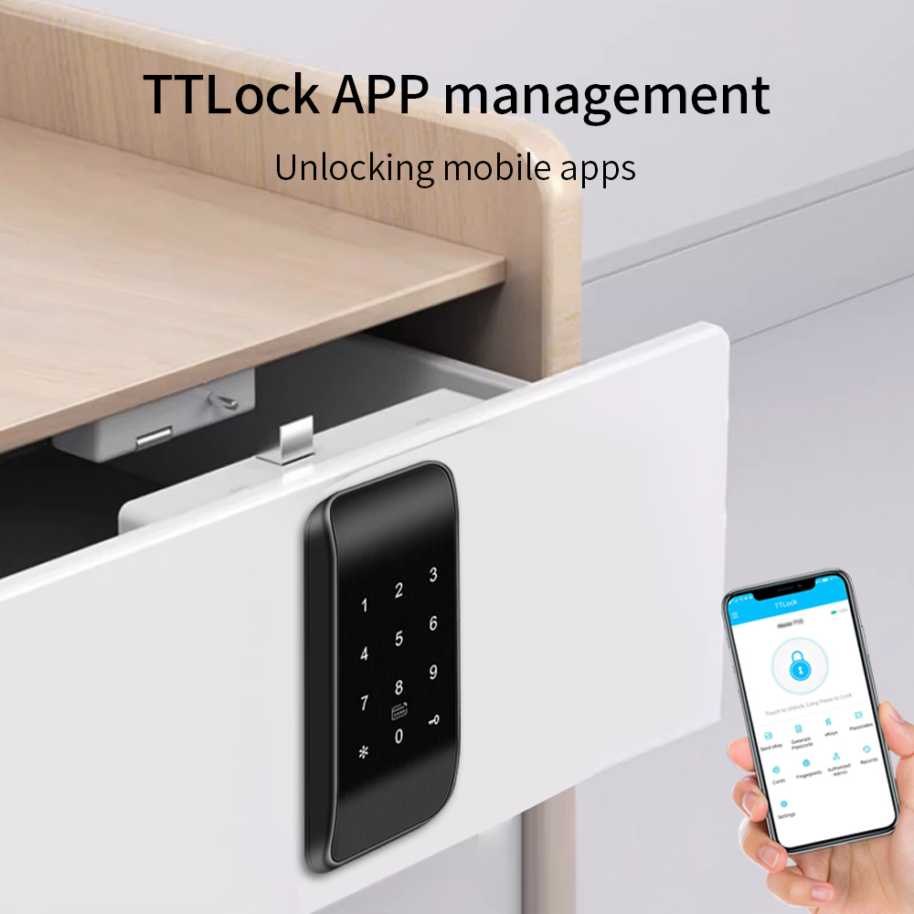 TTLOCK 13,56 МГц замок ящика с – обзор и цена Furniture Hardware Supplies